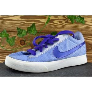 Nike Women Sz 6 M Purple Lace‎ Up Fashion Sneakers Fabric Shoe